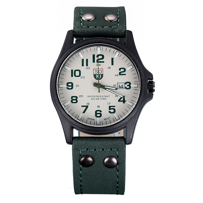 Military Watch for Men Top Quality Luxury Brand Quartz Mens Watches Luminous Canvas Band Relogio Masculino Fashion Male Clock