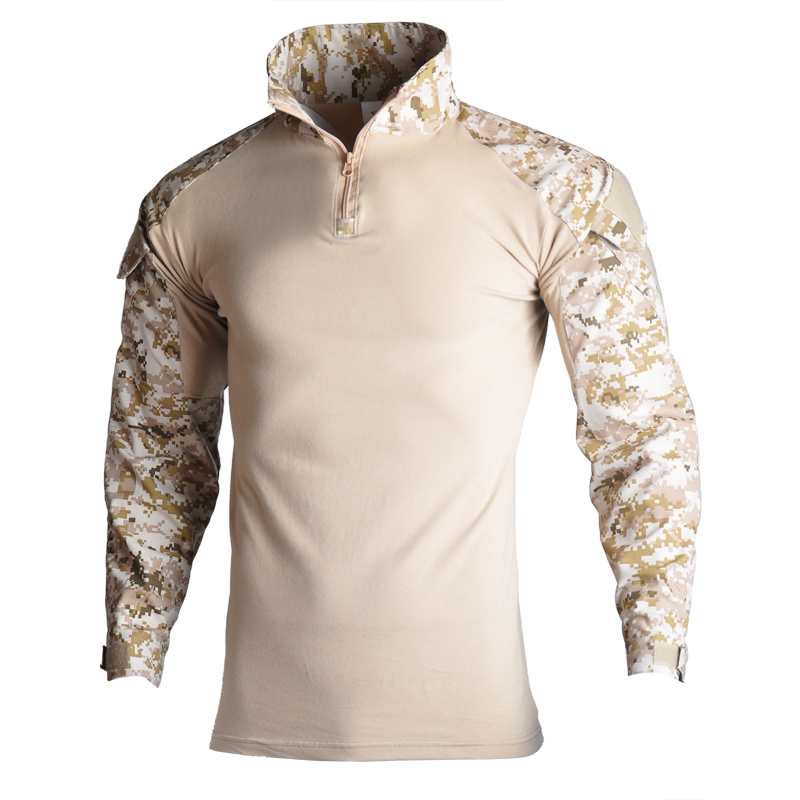 Tactical Combat Camouflage Outdoor Airsoft Paintball Clothing Military Shooting UniformShirts Cargo Pants Elbow Knee Pads Suits