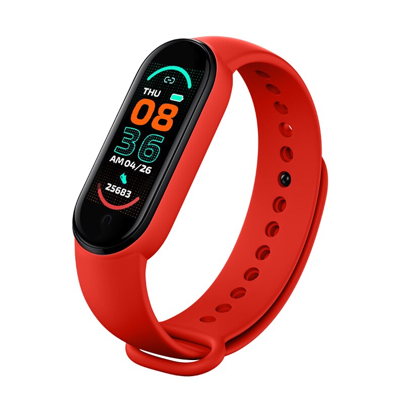 Olaf M5 Smart Bracelet Men Fitness Smart Wristband Women Sports Tracker Smart Watch Play Music Bracelet M6 Band For Adriod IOS