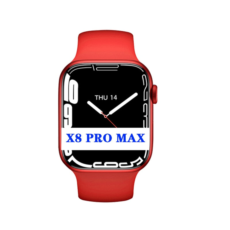 X8 Pro Max Smart Watch 3/4/5/6/10PCS Women Men Message Reminder 1.75 inch Dialing Sports Sleep Monitoring Heart-rate Smart Watch