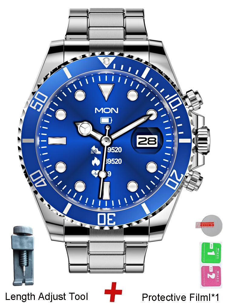 Smart Watch Men Watches Multifunction Smartwatch Fitness Sports Waterproof Wrist Clock Bluetooth Call Connected Business Casual