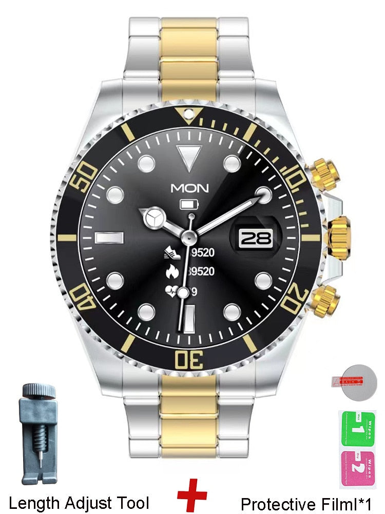 Smart Watch Men Watches Multifunction Smartwatch Fitness Sports Waterproof Wrist Clock Bluetooth Call Connected Business Casual
