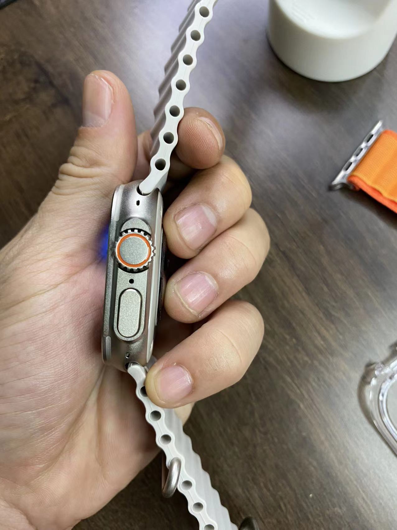 Smart Watch H11 Ultra Strap Lock 49mm IWO Men Series 8 NFC Wireless Charging Bluetooth Call GPS Smartwatch Women Real Screw New