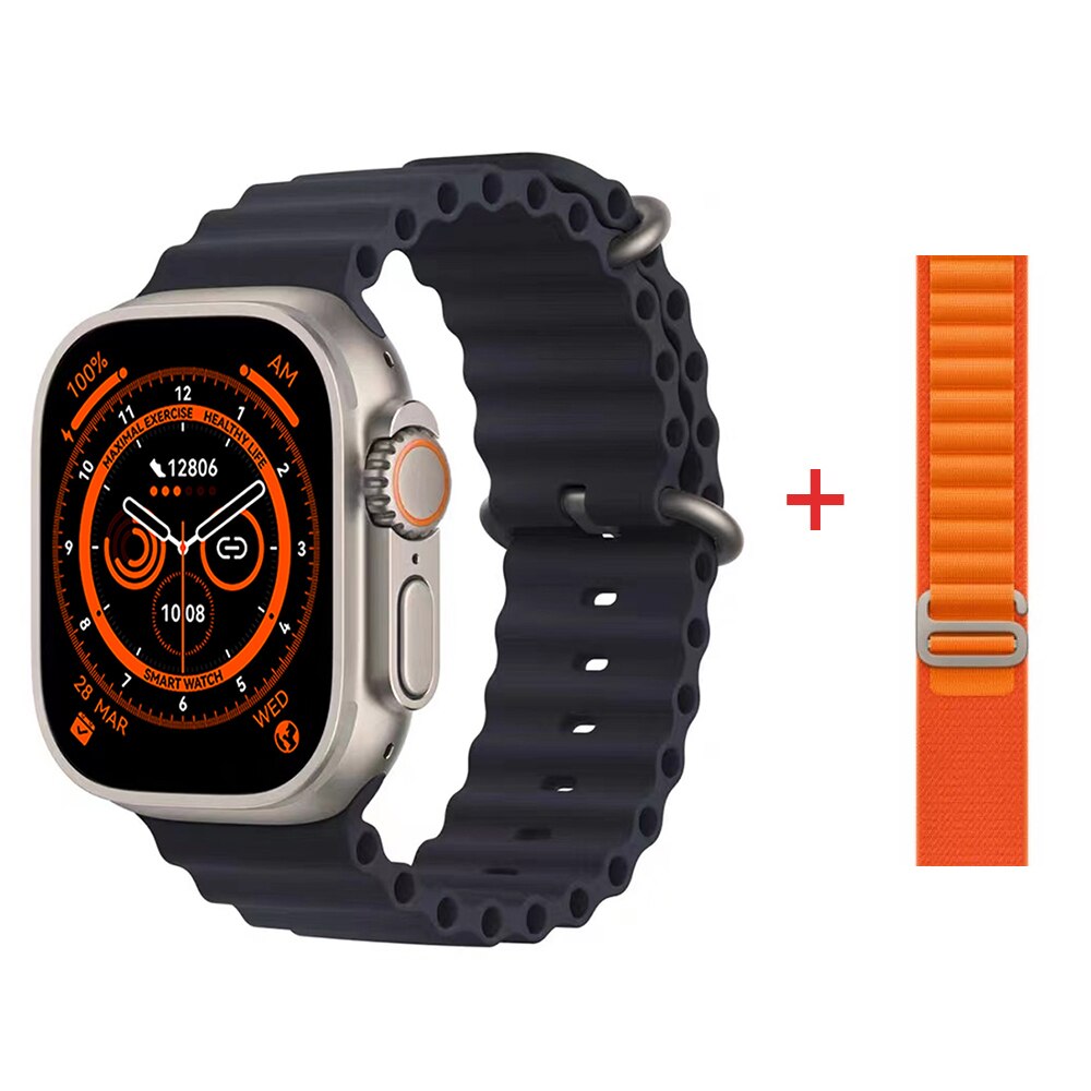 Smart Watch смарт часы 49mm Official Watch 8 Ultra Series Smartwatch Men Watches умные часы Women Bluetooth Fitness Bracelet
