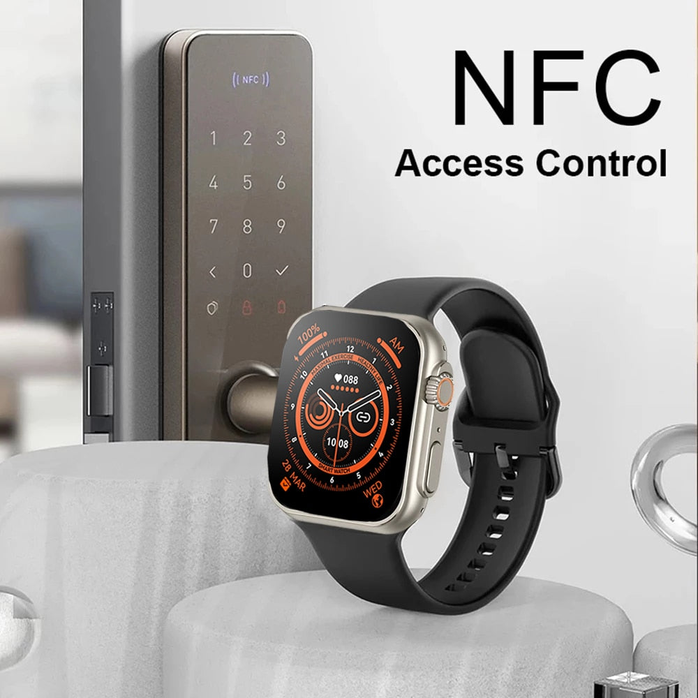 Smart Watch смарт часы 49mm Official Watch 8 Ultra Series Smartwatch Men Watches умные часы Women Bluetooth Fitness Bracelet