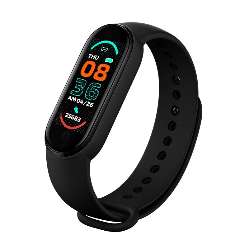 Olaf M5 Smart Bracelet Men Fitness Smart Wristband Women Sports Tracker Smart Watch Play Music Bracelet M6 Band For Adriod IOS