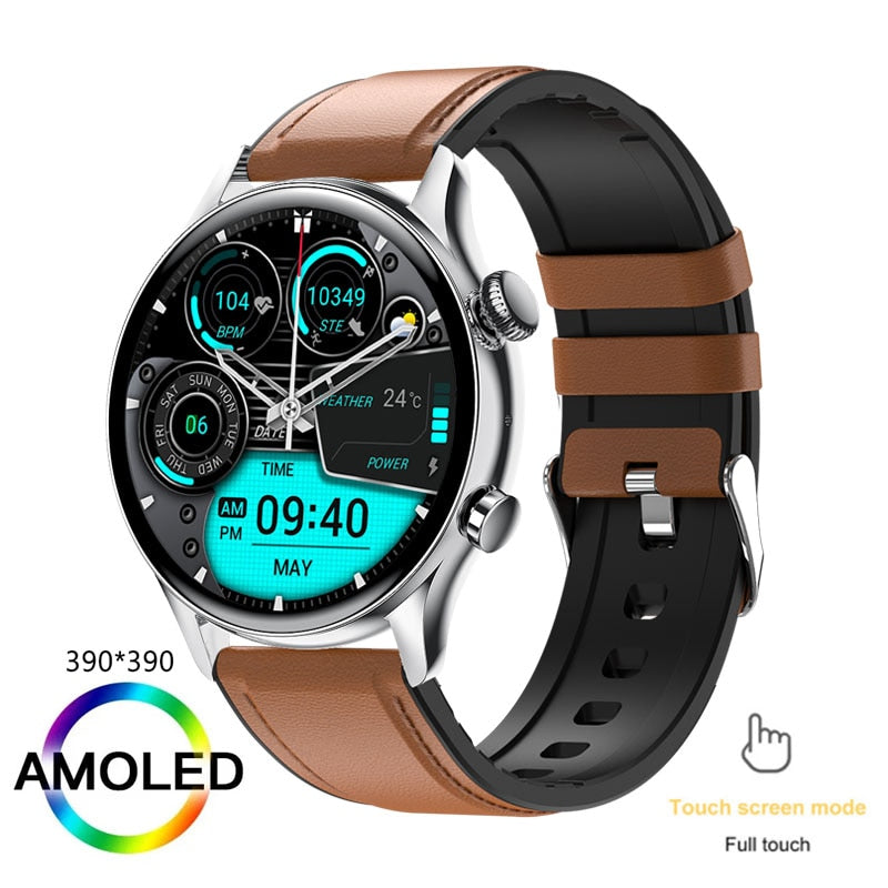 Xiaomi 2022 NFC Smart Watch Men AMOLED 390*390 HD Screen Always Display Bluetooth Call Women IP68 Waterproof Smartwatch With Box