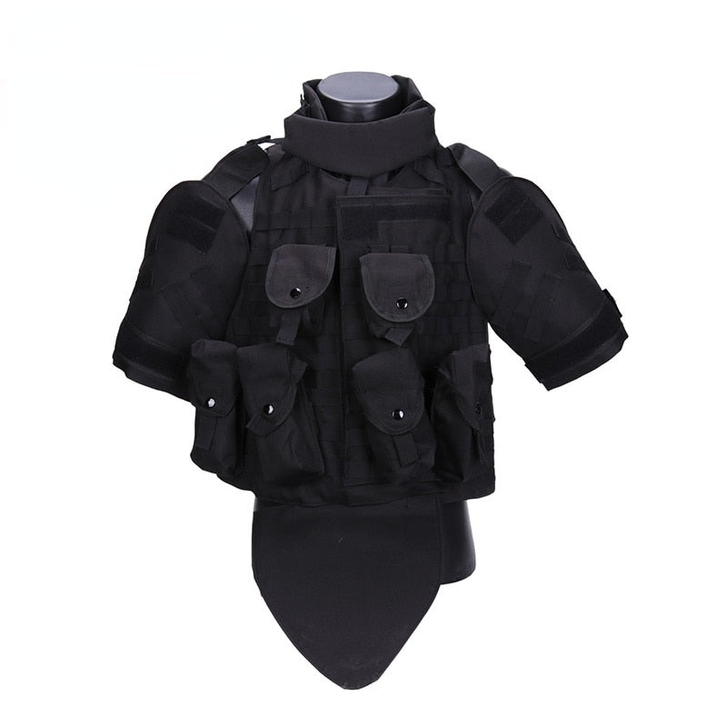 Tactical Vest Camouflage combat Body Armor With Pouch/Pad ACU USMC Airsoft Military Molle Assault Plate Carrier CS Clothing