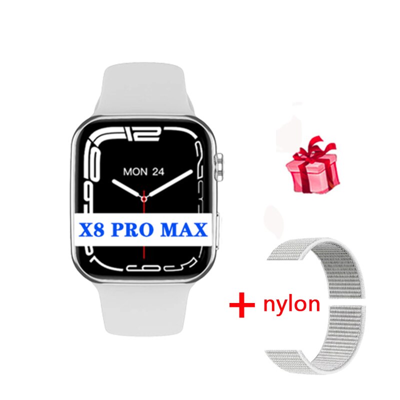X8 Pro Max Smart Watch 3/4/5/6/10PCS Women Men Message Reminder 1.75 inch Dialing Sports Sleep Monitoring Heart-rate Smart Watch