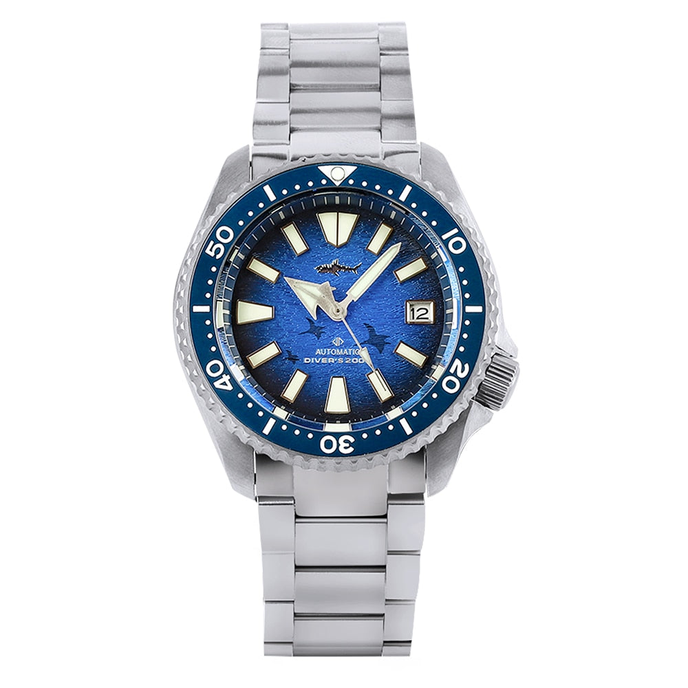 Heimdallr Titanium SKX007 Dive Watches For man Sapphire Titanium Bracelet 20Bar C3 Luminous NH36 Movement 2022 Luxury Man Watch