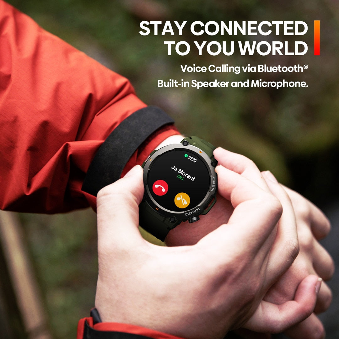 [World Premiere] Zeblaze Vibe 7 Rugged Smartwatch Make/Receive Calls 25 days Battery Life 100+ Sports Modes Smart Watch for Men