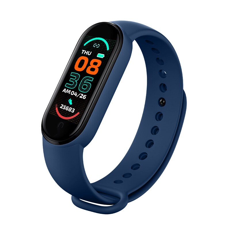 Olaf M5 Smart Bracelet Men Fitness Smart Wristband Women Sports Tracker Smart Watch Play Music Bracelet M6 Band For Adriod IOS