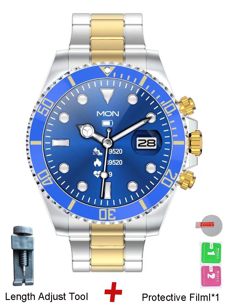 Smart Watch Men Watches Multifunction Smartwatch Fitness Sports Waterproof Wrist Clock Bluetooth Call Connected Business Casual