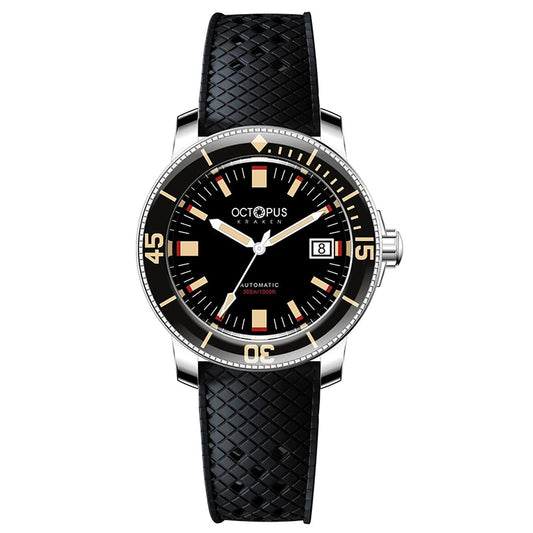 Octopus Luxury Brand Man Watch Retro PT5000 Automatic Mechanical Dive Watch Men 300M Bubble Mirror Sapphire Luminous Wristwatch