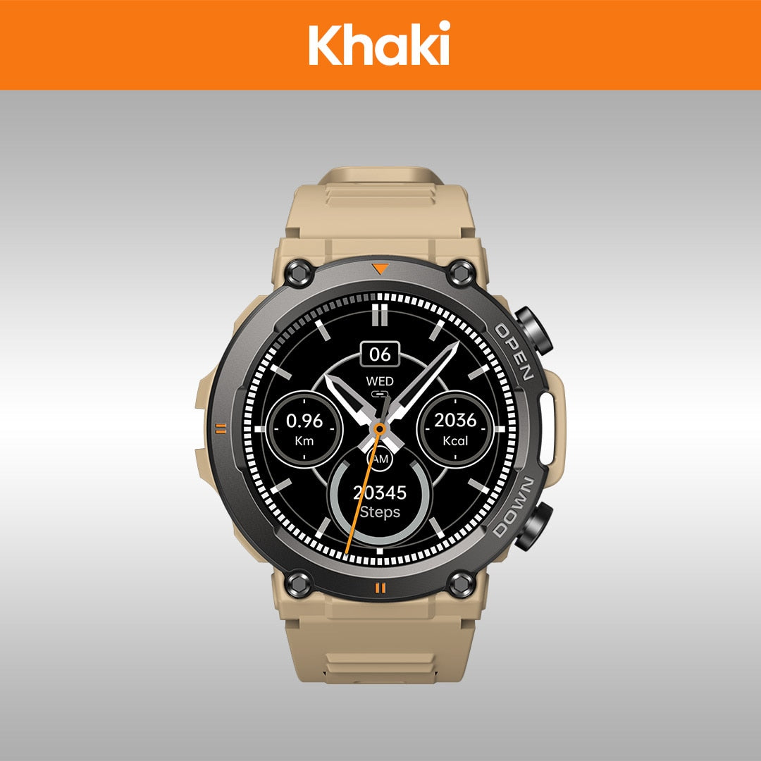 [World Premiere] Zeblaze Vibe 7 Rugged Smartwatch Make/Receive Calls 25 days Battery Life 100+ Sports Modes Smart Watch for Men