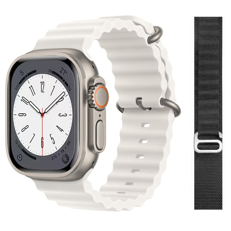 W&O Smart Watch X8+ Ultra 49MM Wireless Charging NFC 2.08 Inch Waterproof  Sport Watches Bluetooth Calls Smartwatch Men Women