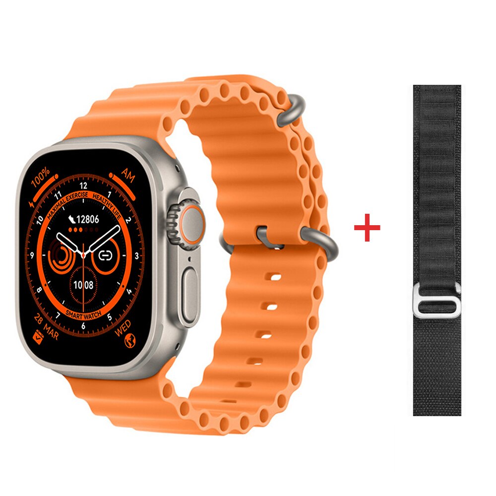 Smart Watch смарт часы 49mm Official Watch 8 Ultra Series Smartwatch Men Watches умные часы Women Bluetooth Fitness Bracelet