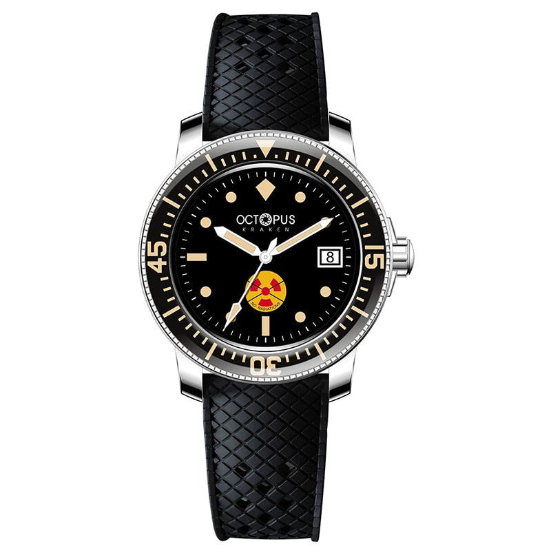 Octopus Luxury Brand Man Watch Retro PT5000 Automatic Mechanical Dive Watch Men 300M Bubble Mirror Sapphire Luminous Wristwatch
