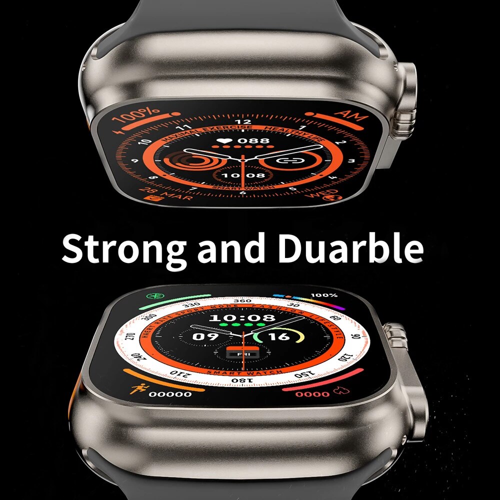 Smart Watch смарт часы 49mm Official Watch 8 Ultra Series Smartwatch Men Watches умные часы Women Bluetooth Fitness Bracelet