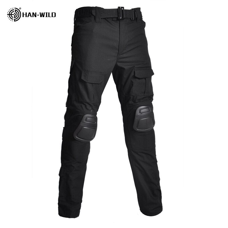 Tactical Combat Camouflage Outdoor Airsoft Paintball Clothing Military Shooting UniformShirts Cargo Pants Elbow Knee Pads Suits