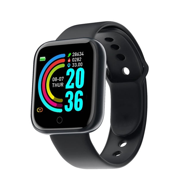 Smart Watch Men Women Chil Smartwatch Heart Rate Blood Pressure Monitor Fitness Tracker Watch Smart Bracelet for Android and IOS