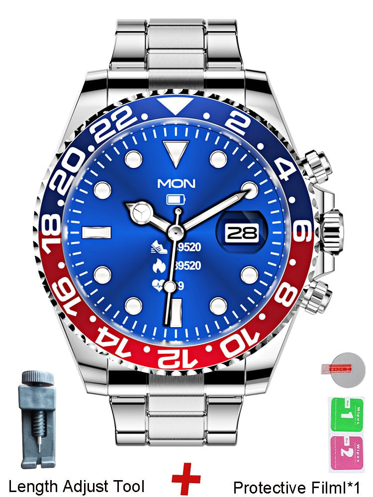 Smart Watch Men Watches Multifunction Smartwatch Fitness Sports Waterproof Wrist Clock Bluetooth Call Connected Business Casual