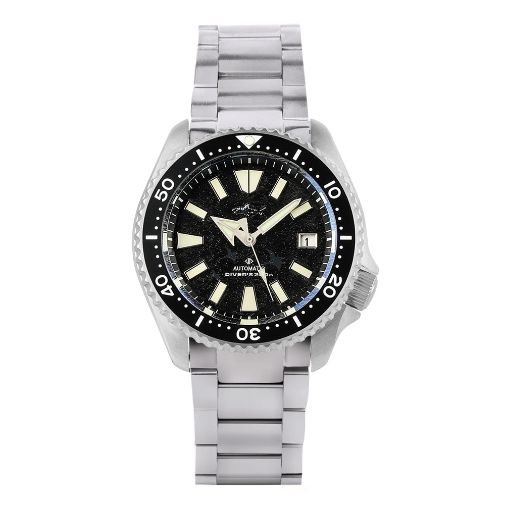 Heimdallr Titanium SKX007 Dive Watches For man Sapphire Titanium Bracelet 20Bar C3 Luminous NH36 Movement 2022 Luxury Man Watch