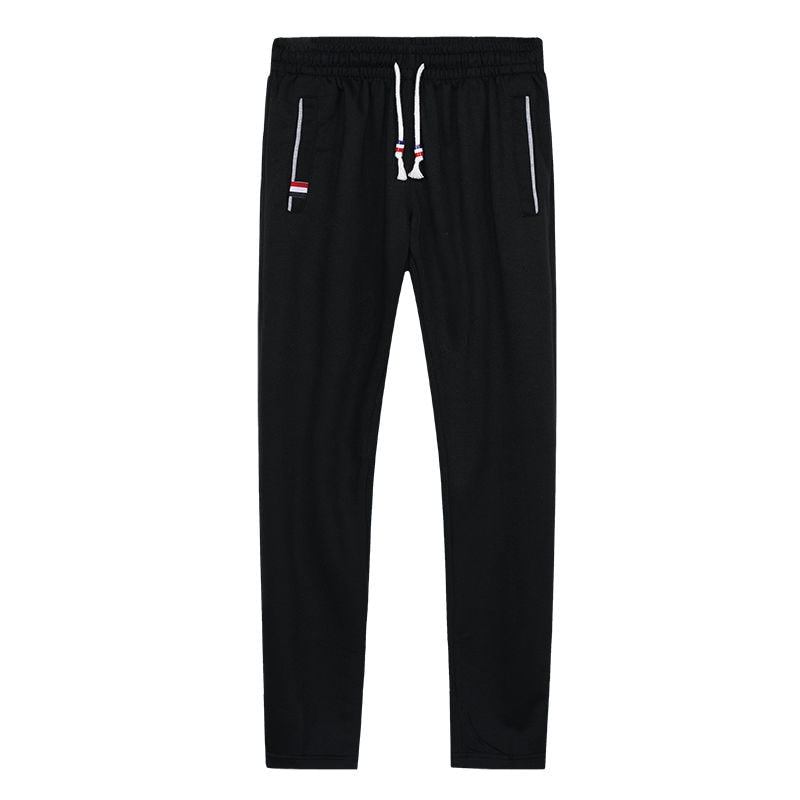 Men Sweatpants Plus Size Men Joggers Breathable Track Pants Elastic Waist Sport Casual Trousers Baggy Fitness Gym Clothing