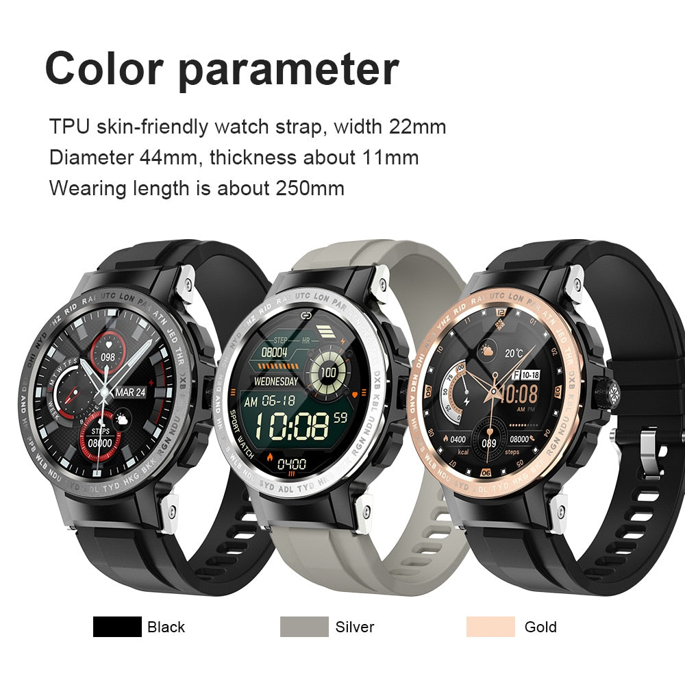 Niwevol IP68 Waterproof Smart Watch Men 2022 New Custom Dial  Sports Heart Rate Fitness Watches for Android IOS Smartwatch