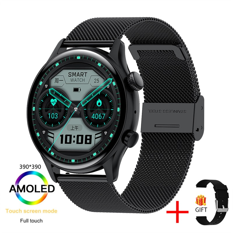 Xiaomi 2022 NFC Smart Watch Men AMOLED 390*390 HD Screen Always Display Bluetooth Call Women IP68 Waterproof Smartwatch With Box