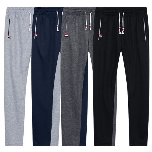 Men Sweatpants Plus Size Men Joggers Breathable Track Pants Elastic Waist Sport Casual Trousers Baggy Fitness Gym Clothing