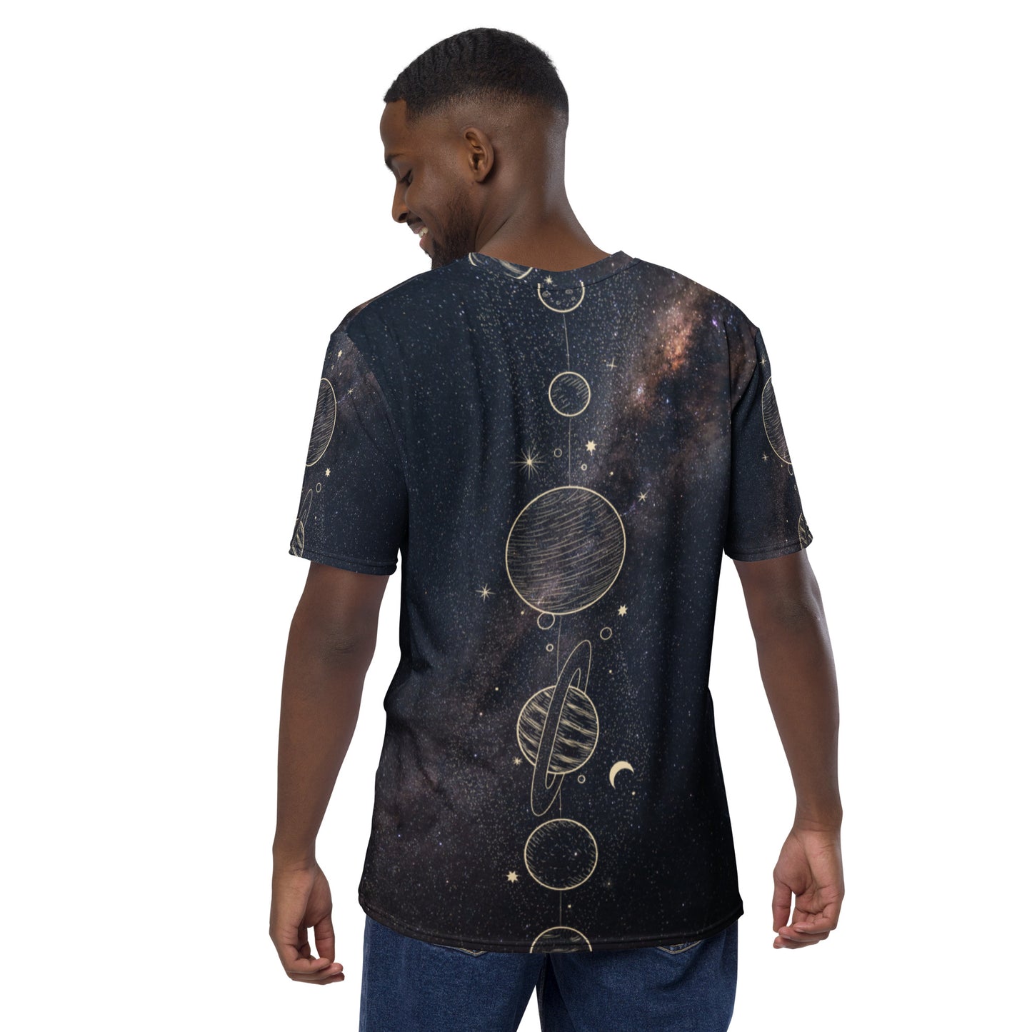 Men's t-shirt YoungBlackMan inc. I Am a universe Edition
