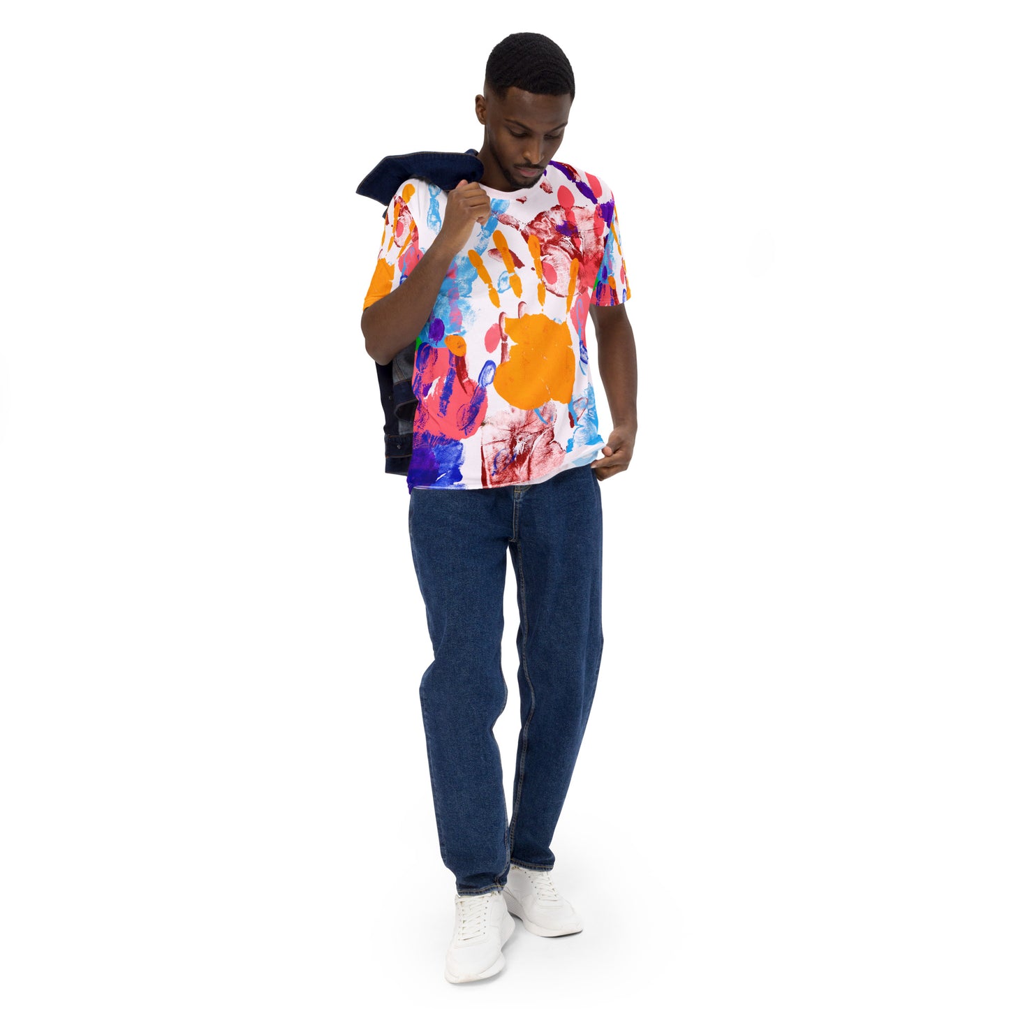 YoungBlackMan inc. Hands On Men's t-shirt