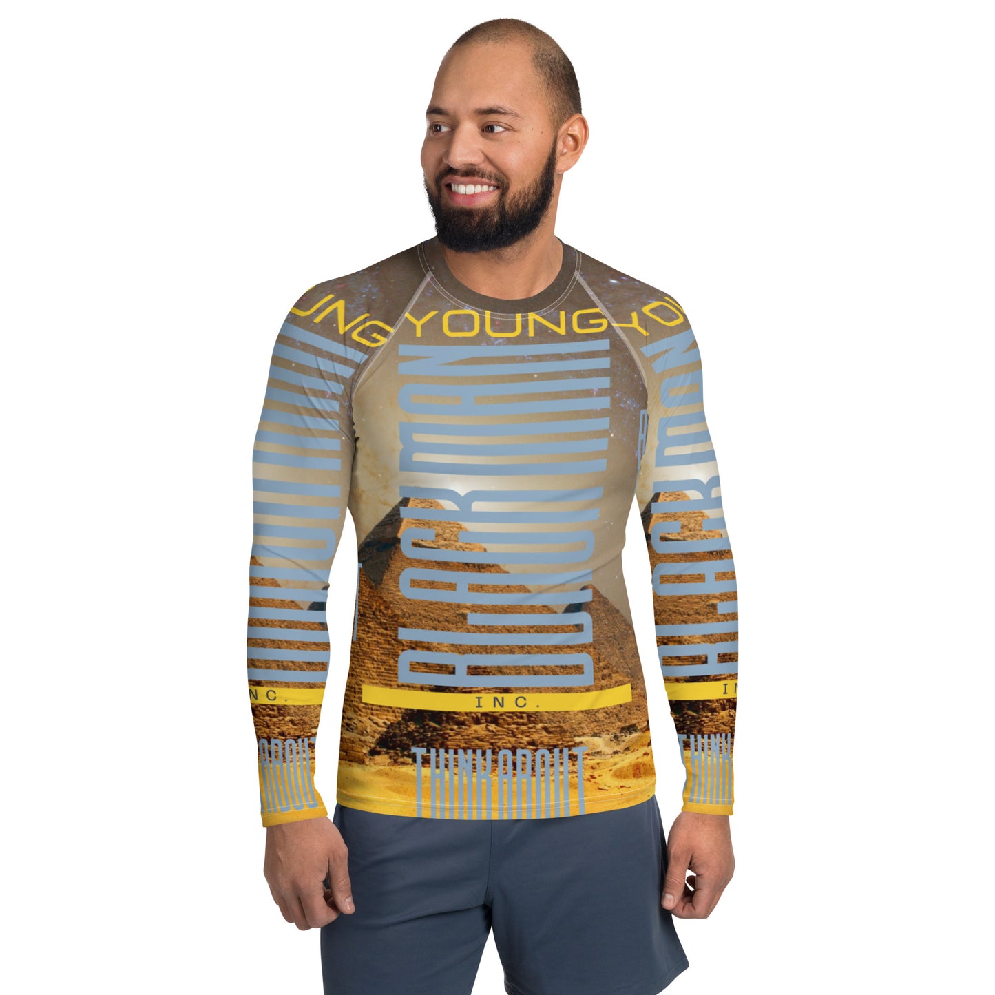 Youngblackman inc. Men's Rash Guard