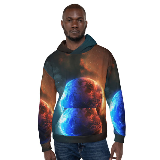 Youngblackmaninc. Good vs. evil Unisex Hoodie