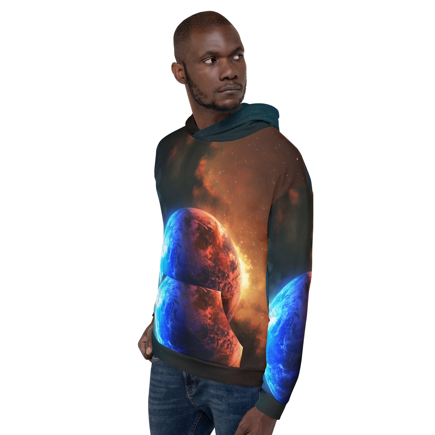 Youngblackmaninc. Good vs. evil Unisex Hoodie