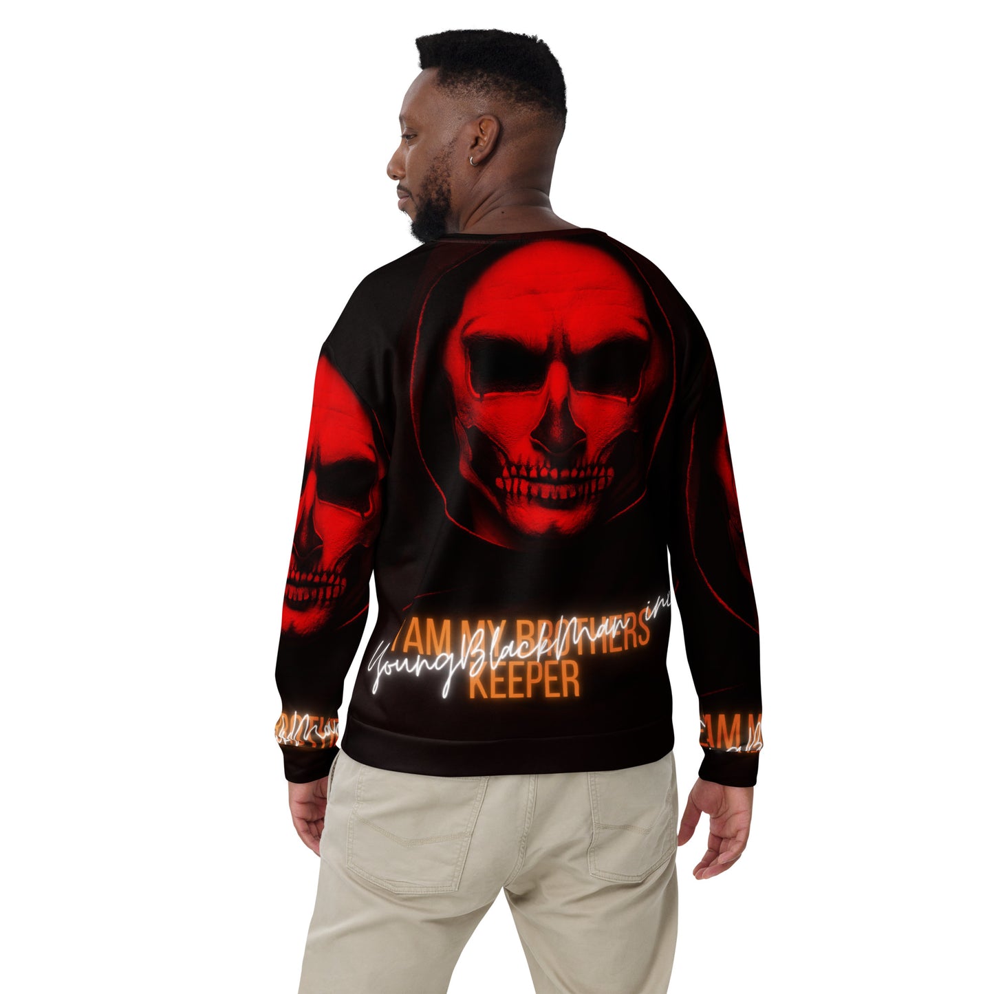 YoungBlackMan inc. Brothers Keeper Unisex Sweatshirt