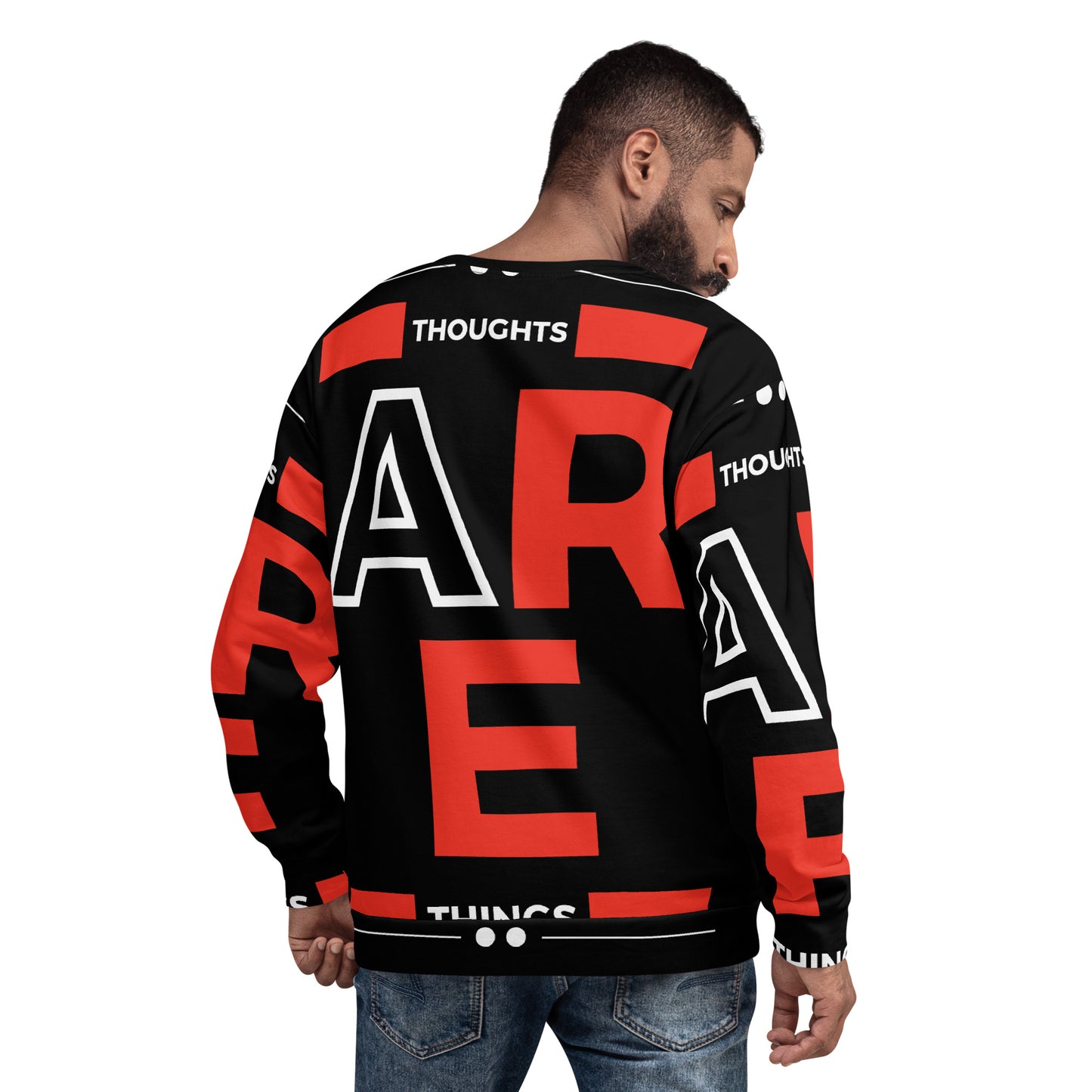 YoungBlackMan inc. Thoughts are Things Unisex Sweatshirt