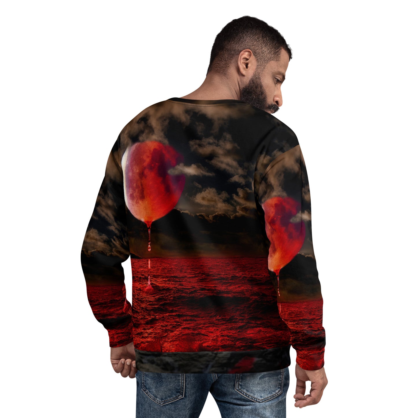 YoungBlackMan inc. Red Planet Unisex Sweatshirt