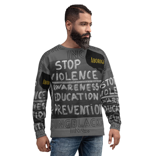 YoungBlackMan inc. Stop the Violence Unisex Sweatshirt
