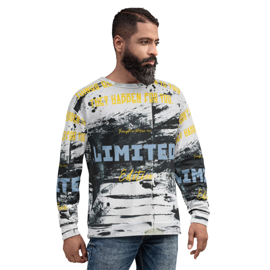 YoungBlackMan inc. Limited Things don't happen to you they happen for you Unisex Sweatshirt