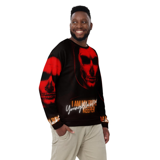 YoungBlackMan inc. Brothers Keeper Unisex Sweatshirt