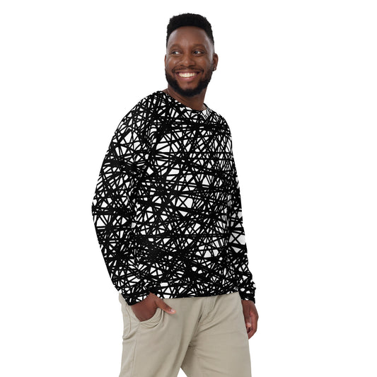 YoungBlackMan inc. Static Unisex Sweatshirt