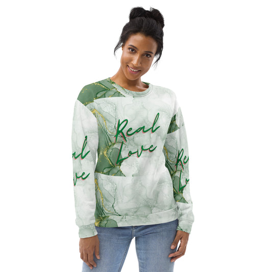 YoungBlackMan inc. Reallove Unisex Sweatshirt