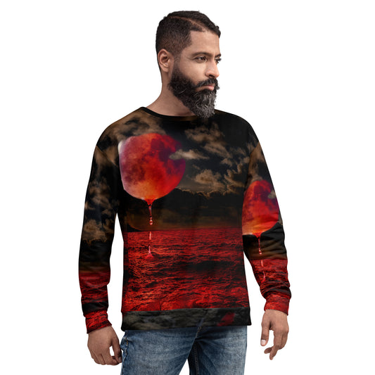 YoungBlackMan inc. Red Planet Unisex Sweatshirt