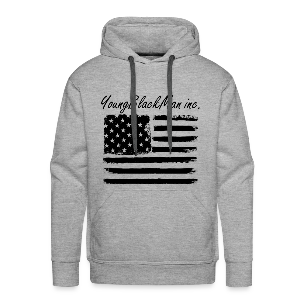 YoungBlackMan inc. Premium Hoodie - heather grey