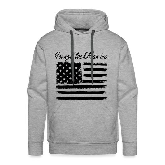 YoungBlackMan inc. Premium Hoodie - heather grey