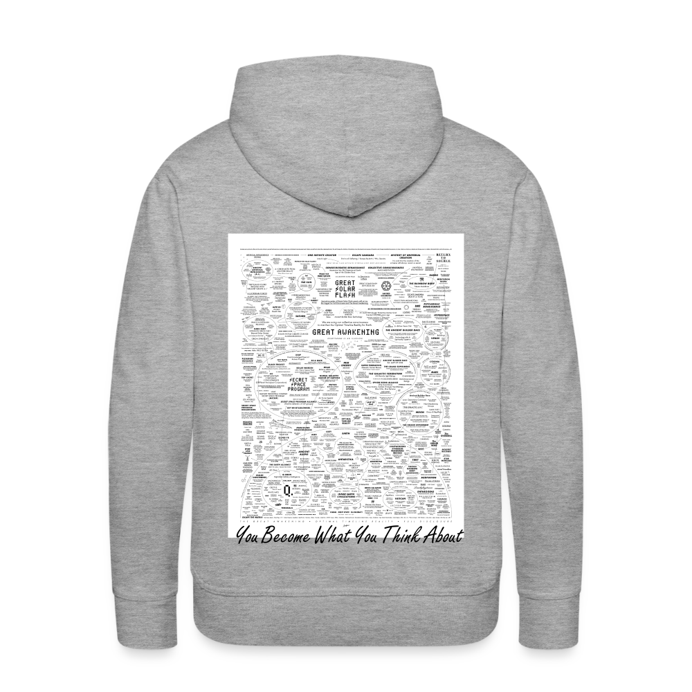 YoungBlackMan inc. Premium Hoodie - heather grey