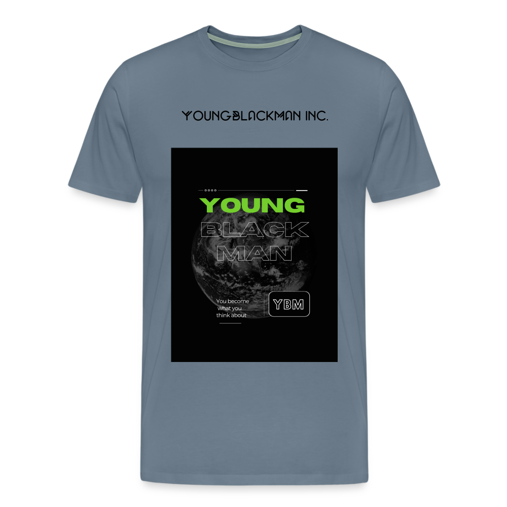 Men's Premium T-Shirt - steel blue